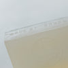 Closeup of Soap Maker Name, Stamped On Soap