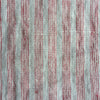 pink linen stripe close up