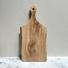 Sycamore wood rustic edge chopping board with handle
