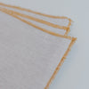 Contrast-edge Linen Napkin