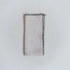 Contrast-edge Linen Napkin