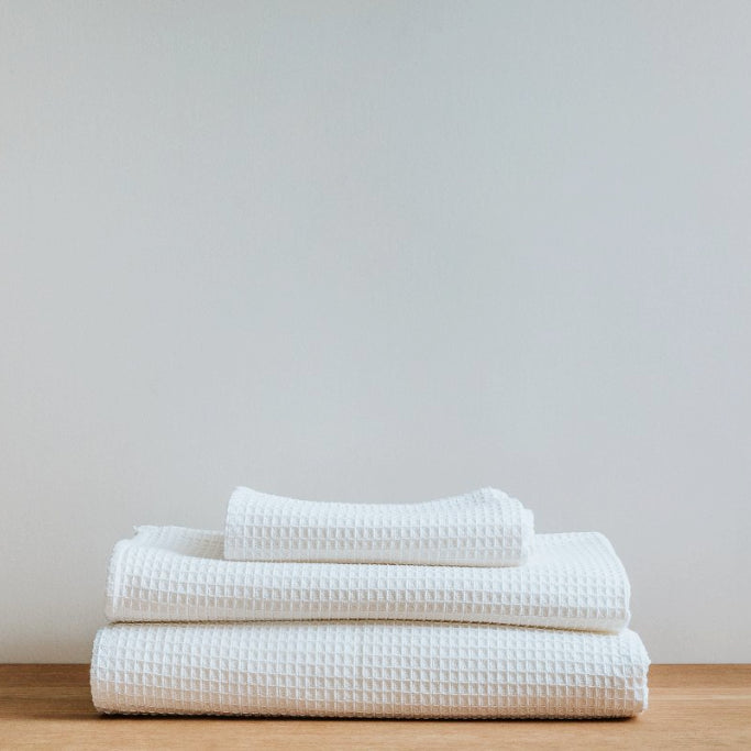 Organic Cotton Waffle Towel Set