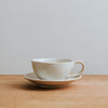 Stoneware coffee cup, handmade in the UK