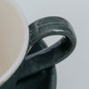 Grey Coffee Cup & Saucer