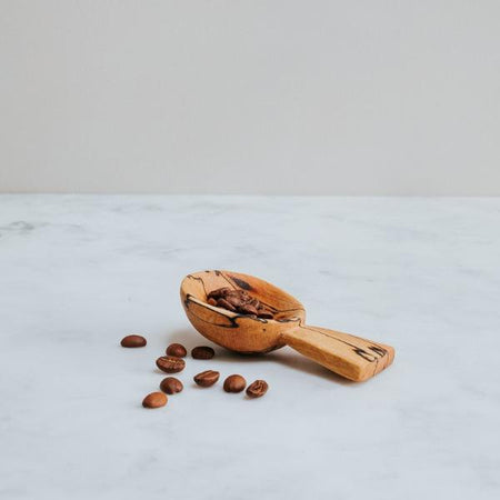 Spalted Wood Coffee Scoop, Handmade