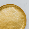 Close up of Hand Hammered Brass Dish