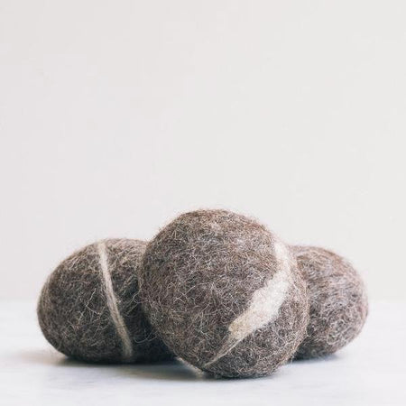 Non toxic soap pebble, made in the Uk from wool