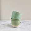 Ceramic Dip-Glaze Tumbler, Green