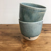 Ceramic Dip-Glaze Beaker, Blue