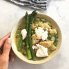 Stoneware Pasta Bowl, Cream