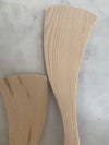 Hand-carved Ash Wood Spatula